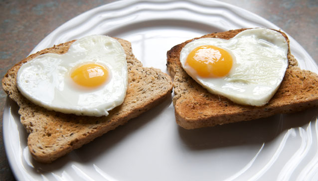 Recette d'oeufs au plat